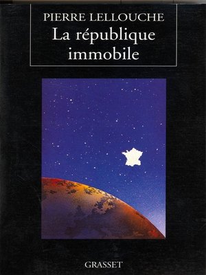 cover image of La république immobile